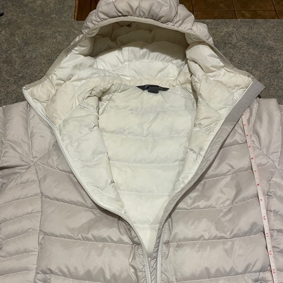 Eddie Bauer Down Puffy Hooded Jacket Medium - Picture 13 of 13